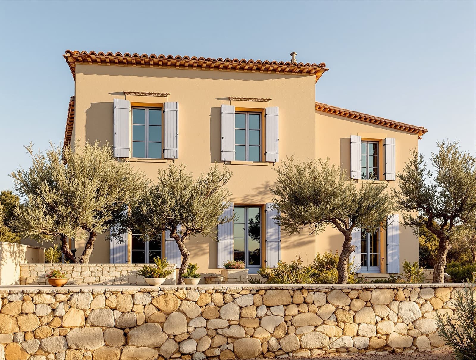 Rénovation patrimoniale — mas provençal restauré